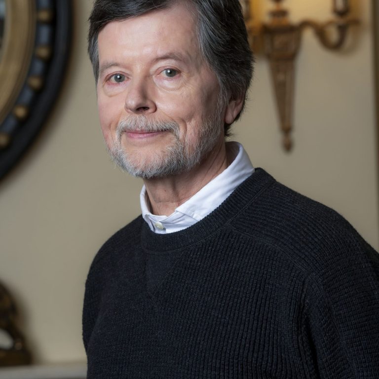Portraits of Ken Burns, Sarah Botstein, and David Schmidt for their new film, “American Revolution” for PBS, taken on  February 11, 2025.
Photo credit: Stephanie Berger